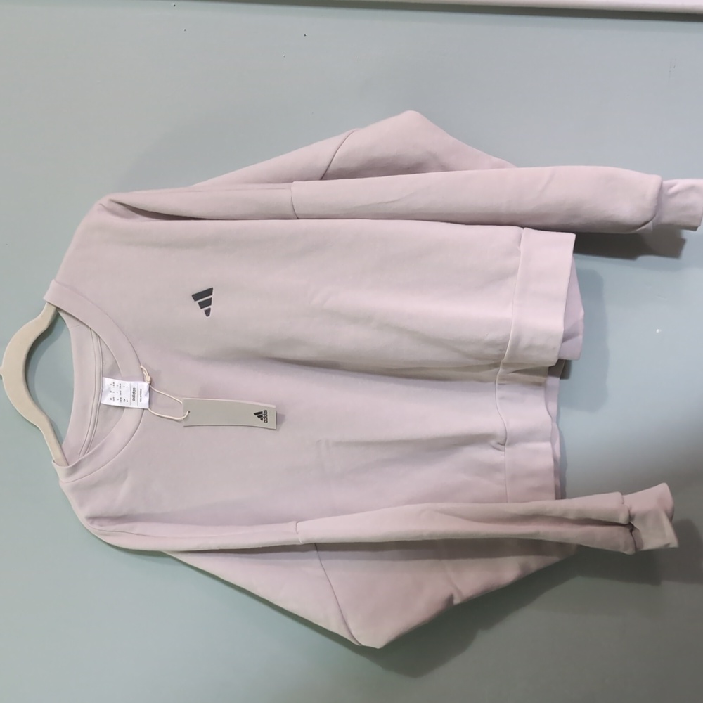 NEW Adidas Crewneck Sweater Ladies S Oversized *B18